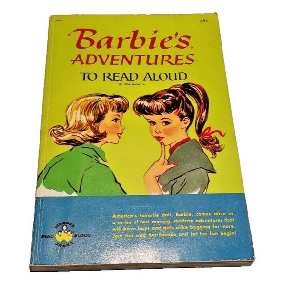 Barbie’s Adventures to Read Aloud by Jean Bethell Paperback Wonder Books 1964 - Picture 1 of 7